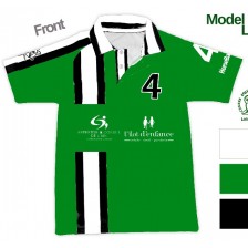 Customizable Game Jersey - Mod Loire sur Rhône - Team Cadet - Sponsor Expertise & Conseil - L'ilot d'Enfance